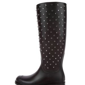 Ysl rain boots